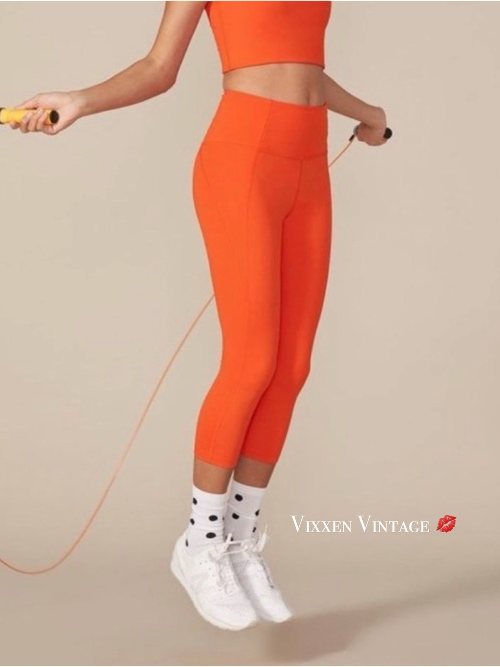 GIRLFRIEND COLLECTIVE ‘COMPRESSIVE HIGH-RISE LEGGINGS 23”’ IN TART